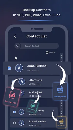 Hide Contact Hide Phone Number screenshot 1