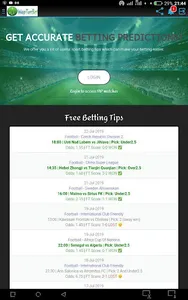 WapTanBet: Free Betting Tips screenshot 5