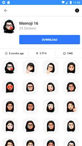 WASticker: Memoji Stickers screenshot 0