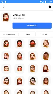 WASticker: Memoji Stickers screenshot 1