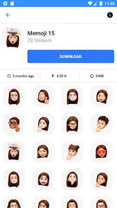 WASticker: Memoji Stickers screenshot 2