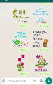 Christian Stickers screenshot 0