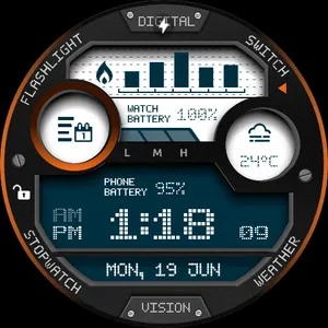 Digital Vision Watch Face screenshot 10