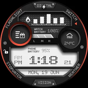 Digital Vision Watch Face screenshot 11