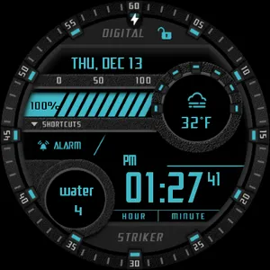 Digital Striker Watch Face screenshot 7