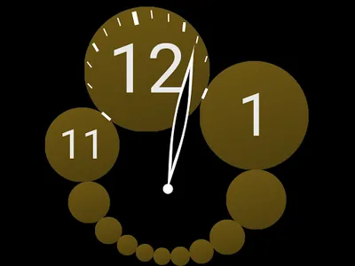 Hours Watch Face screenshot 1