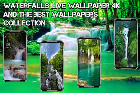 Waterfall Live Wallpaper 4K screenshot 6