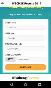 WBCHSE Results 2023 screenshot 2