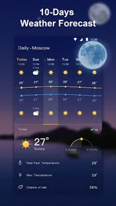 Weather Live: Weather Forecast screenshot 2