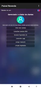 Painel webplanet screenshot 2