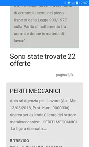 Lavoro con Apis screenshot 4