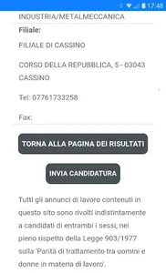 Lavoro con Apis screenshot 5
