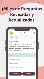 Opositores.net - App de Test screenshot 2