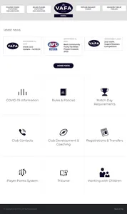 VAFA Portal screenshot 4