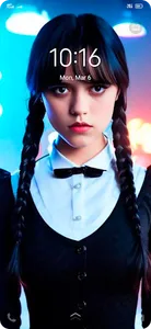 Wednesday Addams Wallpaper 4K screenshot 6