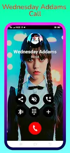 Wednesday Addams Fake Call screenshot 7