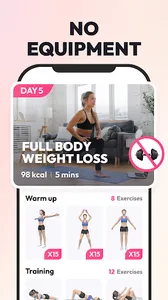 Weight Loss for Women: Workout screenshot 4