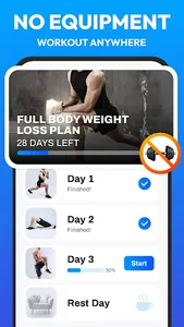 Weight Loss for Men: Workout screenshot 4