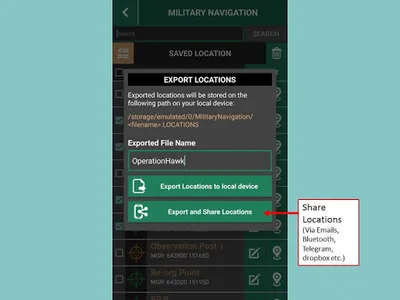 Military Navigation screenshot 2