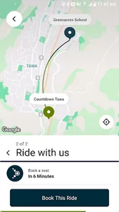Metlink On Demand screenshot 2