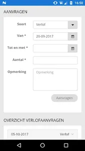 Werknemerloket screenshot 3