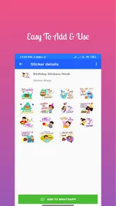 Sticker Bhejo - Sticker for Wh screenshot 0