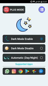 Dark Mode For Android & Apps screenshot 1
