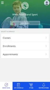 WHB Tennis and Sport screenshot 0