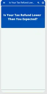 Where´s my refund info screenshot 0