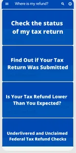 Where´s my refund info screenshot 1