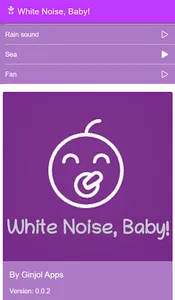 White noise, Baby! screenshot 1