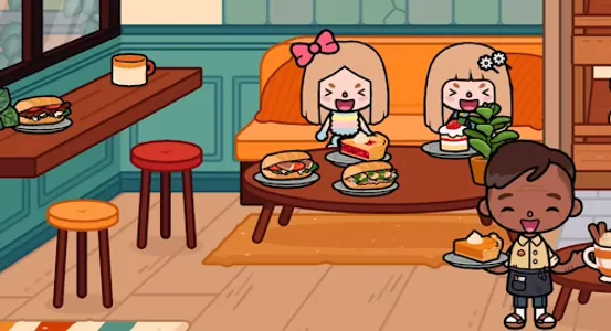 Boca Adopt Toca Girl Wallpaper screenshot 1