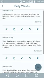 Catholic Bible Offline Daily screenshot 4