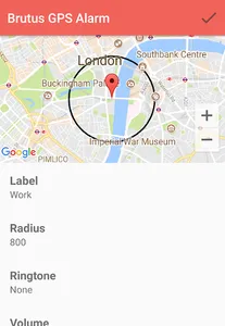Brutus GPS Alarm screenshot 2