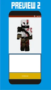 Skin Kratos for Craft - Mod &  screenshot 1