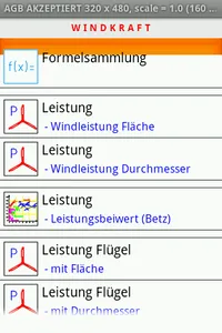 Formelsammlung Windkraft screenshot 0