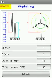 Formelsammlung Windkraft screenshot 1