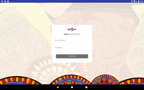 IRMSA Conference screenshot 2