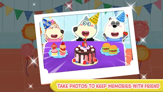 Wolfoo's Birthday Celebration screenshot 0