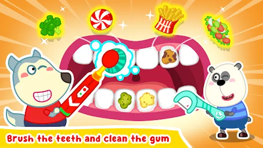 Wolfoo Dentist: Dental Care screenshot 0