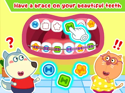 Wolfoo Dentist: Dental Care screenshot 10