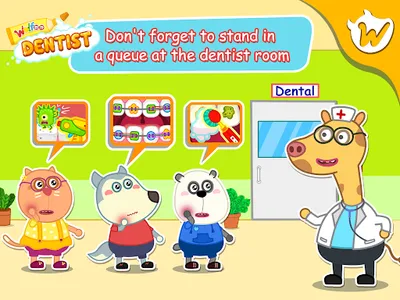 Wolfoo Dentist: Dental Care screenshot 15