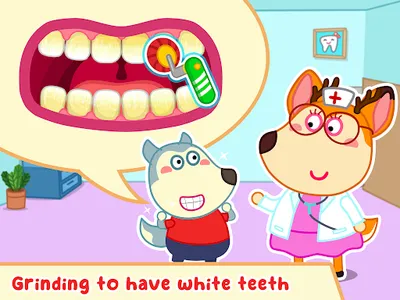 Wolfoo Dentist: Dental Care screenshot 17