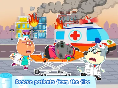 Wolfoo Doctor - Kids Hospital screenshot 6