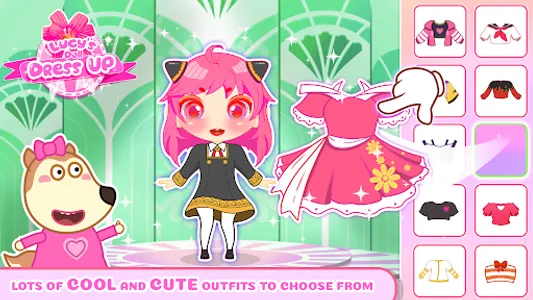 Lucy's Doll Dress Up Beauty screenshot 2