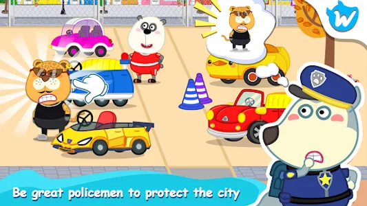 Wolfoo Police And Thief Game screenshot 7