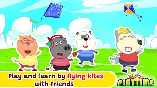 Wolfoo Playtime School Stories screenshot 1