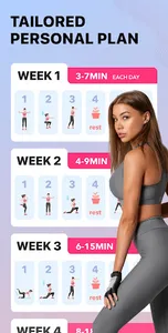 Workout for Women: Fit at Home screenshot 1