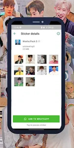 Wonho Animated WASticker screenshot 6