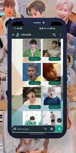 Wonho Animated WASticker screenshot 9
